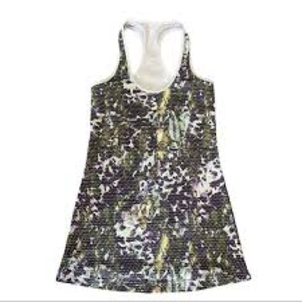 Lululemon Athletica EUC running in the city mesh tank